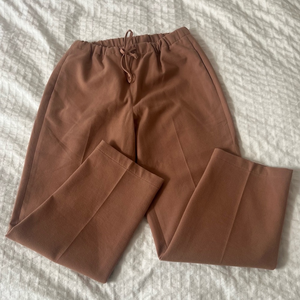 Aritzia the Group Babaton Jimmy Drawstring Pull on Cropped Ankle Pant
